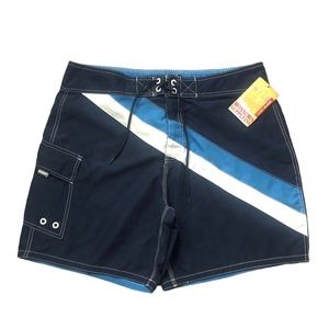 NWT Mossimo Supply Blue Swim Trunks Board Shorts 38